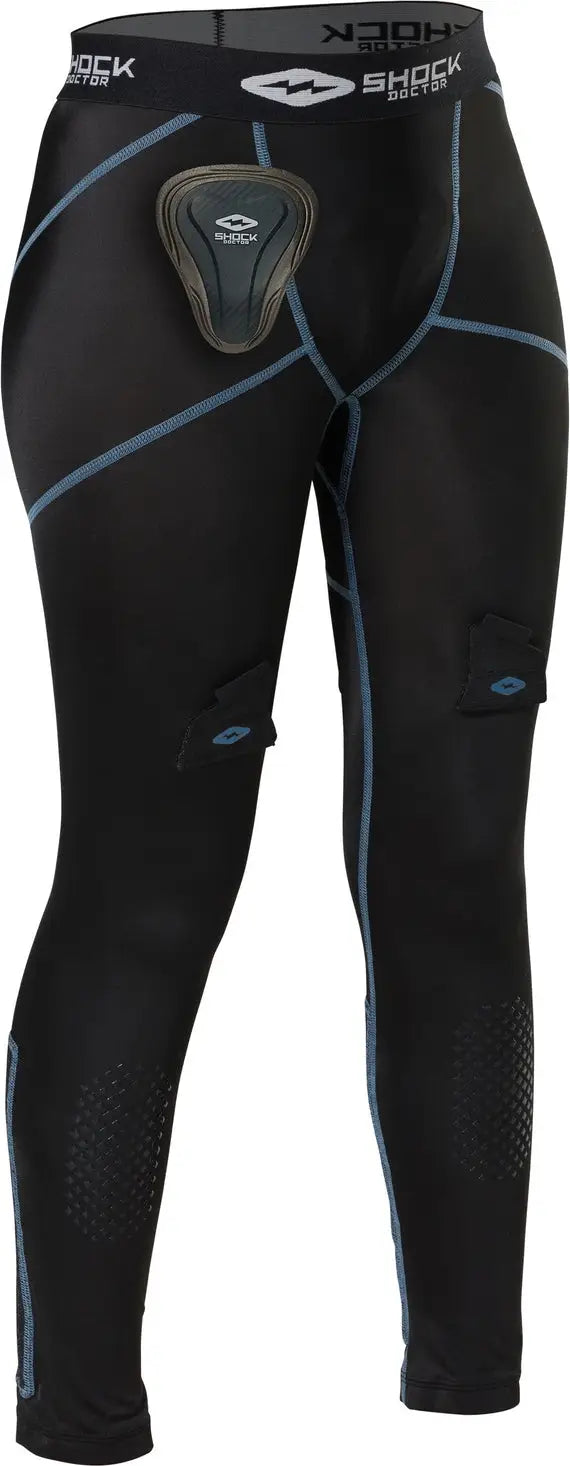 Sock Doctor Sd32070 Wmƒ??s Compression Cut Resistance Hockey Pant W/pelvic Protector - Black / Xs