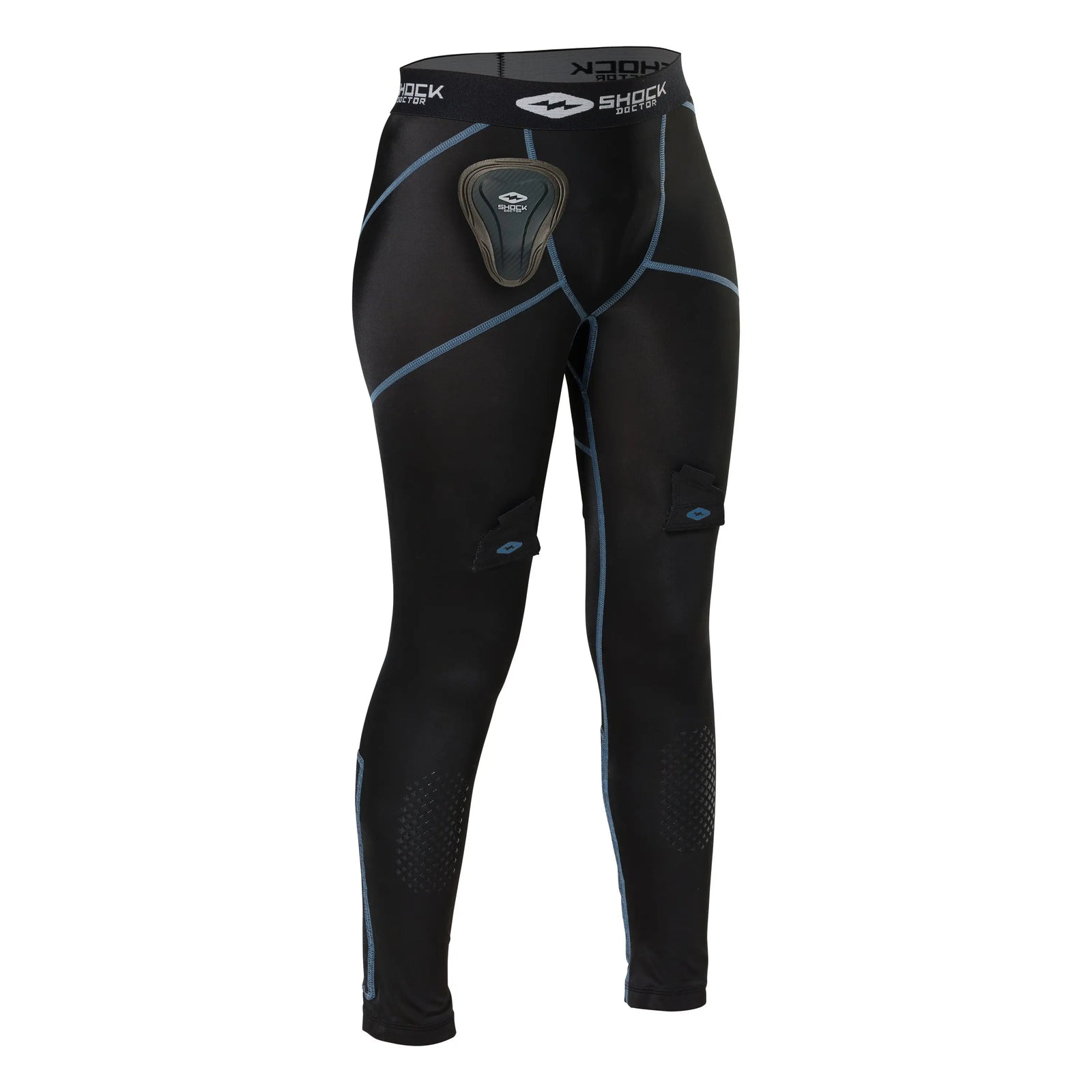 Sock Doctor Sd32090 Girlƒ??s Compression Cut Resistance Hockey Pant W/pelvic Protector - Black / s
