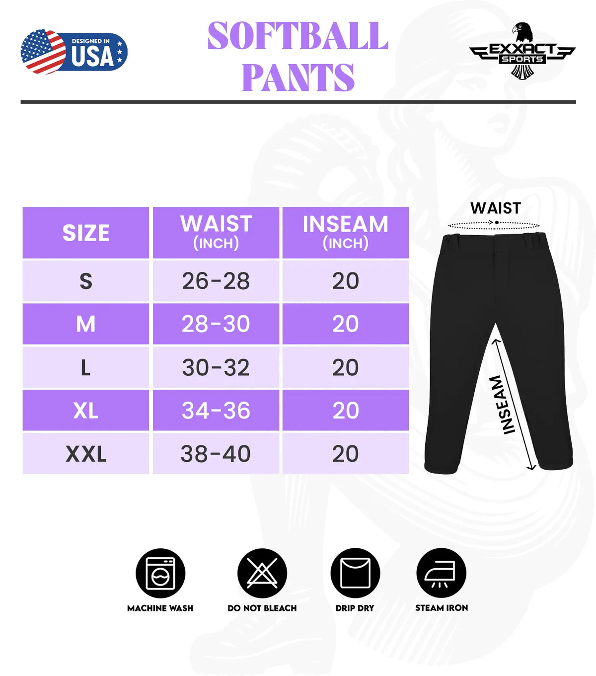 Softball Pants for Women with Snap and Zipper Elastic Bottom And mesh panels (navy)