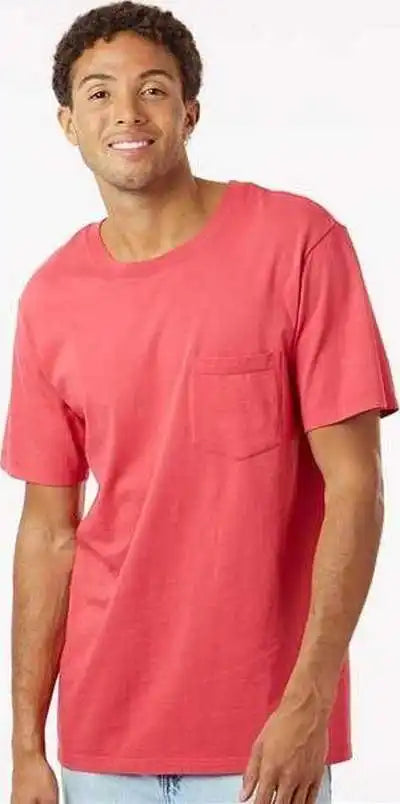 Softshirts 210 Classic Pocket T-shirt - Brick