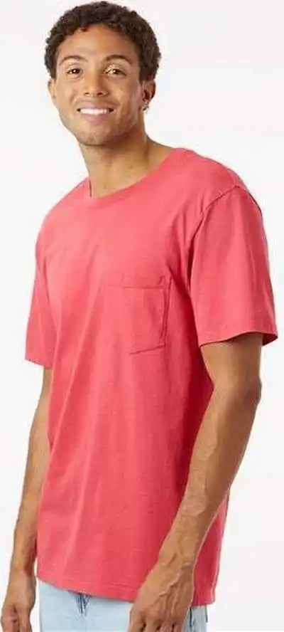 Softshirts 210 Classic Pocket T-shirt - Brick