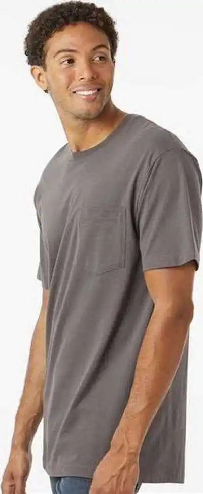 Softshirts 210 Classic Pocket t Shirt Graphite