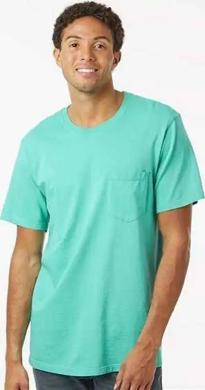 Softshirts 210 Classic Pocket T-shirt - Seafoam