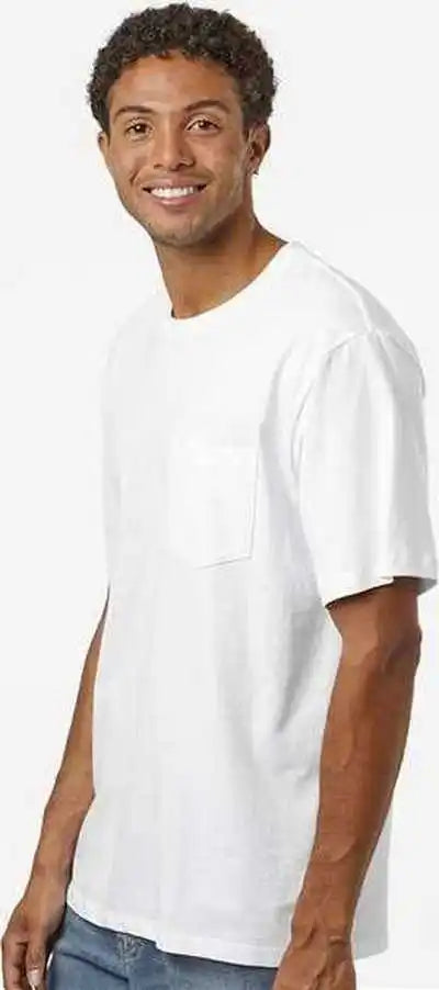 Softshirts 210 Classic Pocket T-shirt - White