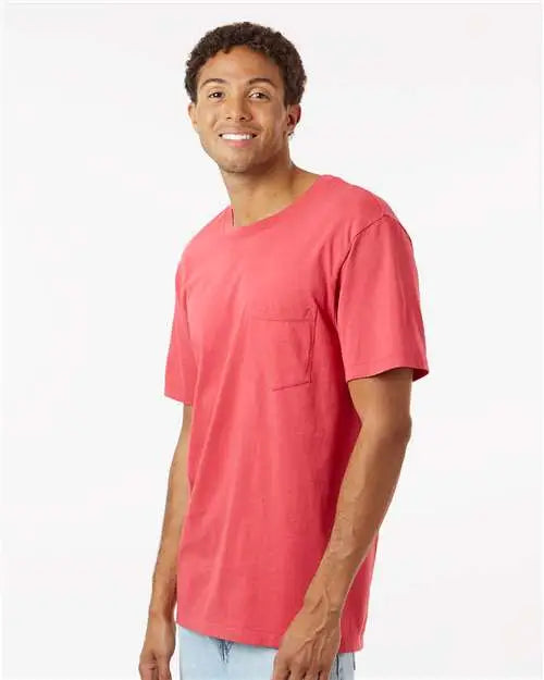 Softshirts 210s Classic Pocket T-shirt - 210 - Brick
