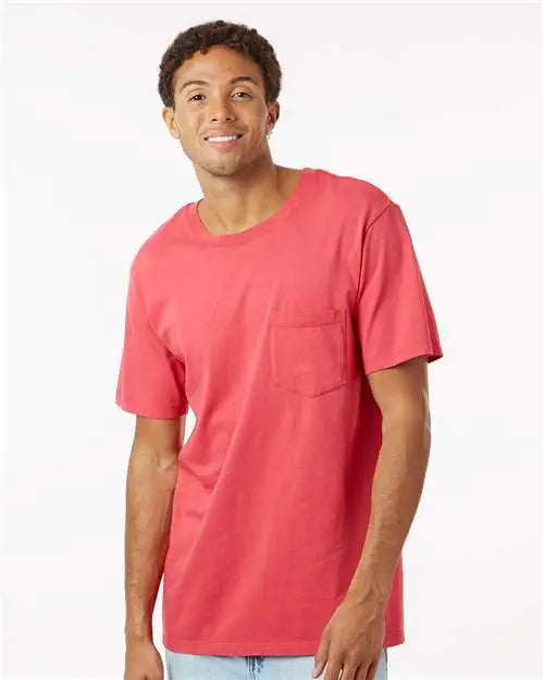 Softshirts 210s Classic Pocket T-shirt - 210 - Brick