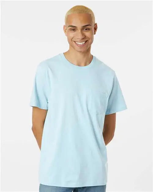 Softshirts 210s Classic Pocket T-shirt - 210 - Chambray