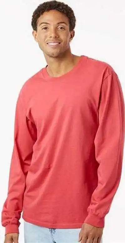 Softshirts 220 Classic Long Sleeve T-shirt - Brick
