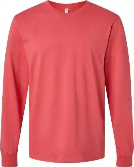 Softshirts 220 Classic Long Sleeve T-shirt - Brick