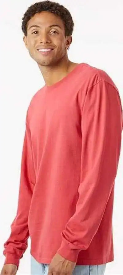 Softshirts 220 Classic Long Sleeve T-shirt - Brick