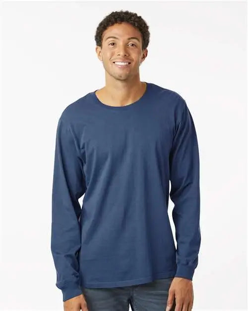 Softshirts 220 Classic Long Sleeve T-shirt - Navy