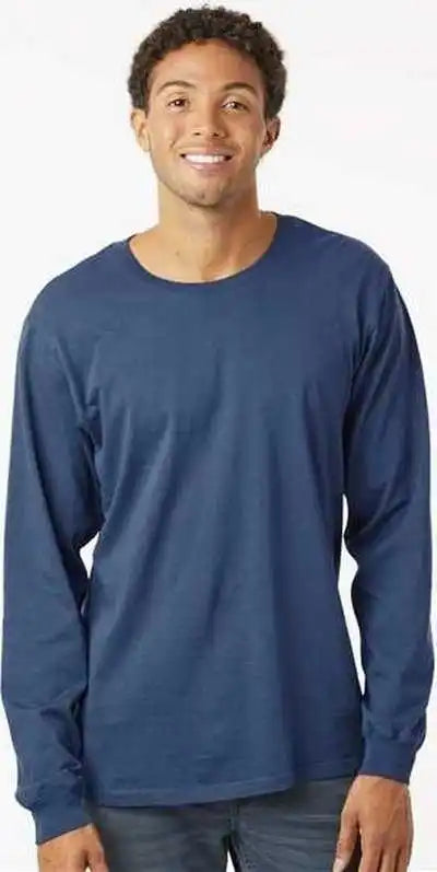 Softshirts 220 Classic Long Sleeve T-shirt - Navy