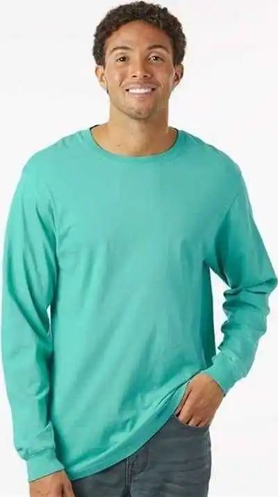 Softshirts 220 Classic Long Sleeve T-shirt - Seafoam