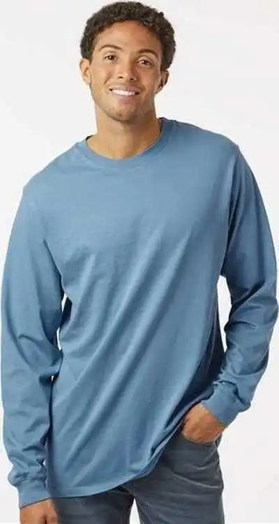 Softshirts 220 Classic Long Sleeve T-shirt - Slate