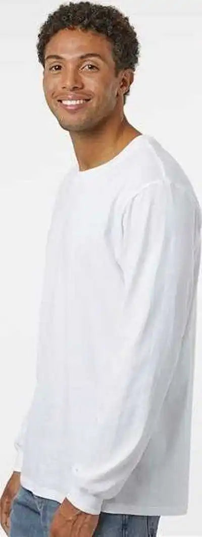 Softshirts 220 Classic Long Sleeve T-shirt - White