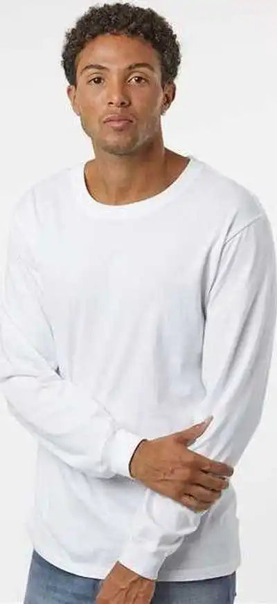 Softshirts 220 Classic Long Sleeve T-shirt - White