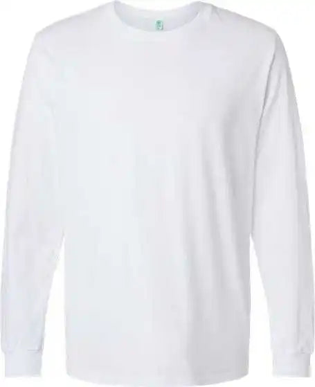 Softshirts 220 Classic Long Sleeve T-shirt - White