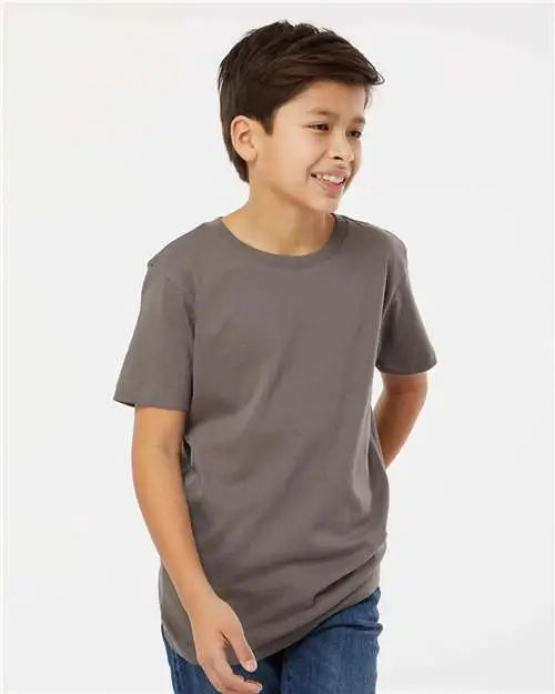 Softshirts 402s Youth Organic T-shirt - 402 - Graphite