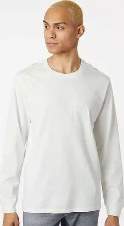 Softshirts 420 Organic Long Sleeve T-shirt - Ivory