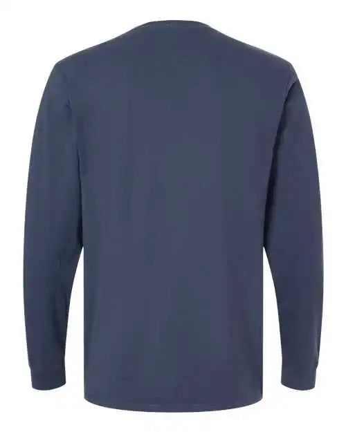 Softshirts 420 Organic Long Sleeve t Shirt Navy
