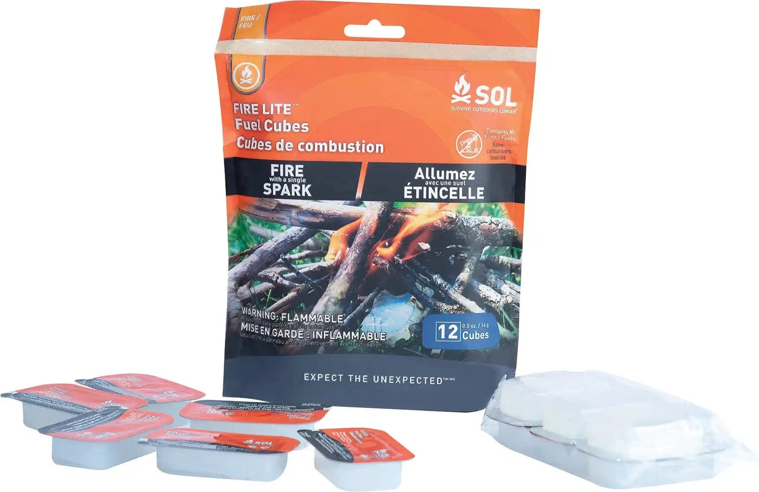 Sol Fire Lite Fuel Cubes 12 Pieces