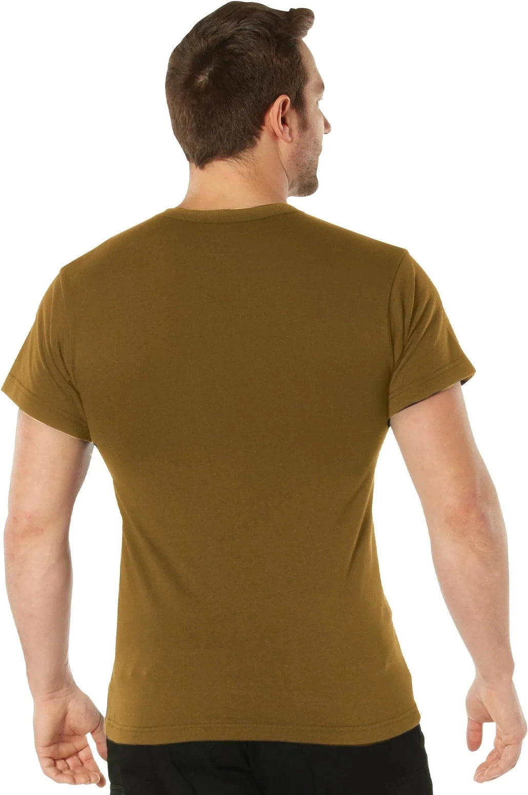 Solid Color 100% Cotton T-shirt