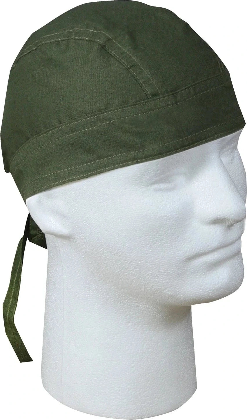 Solid Color Headwrap - Olive Drab