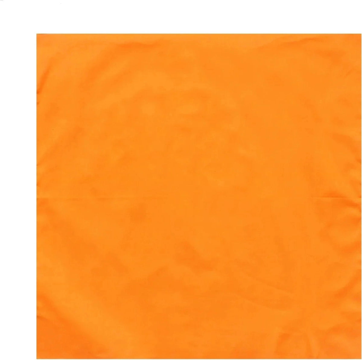 Solid Large Bandana - Blaze Orange