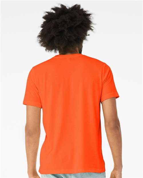 Solid Orange Triblend Triblend Tee - 3413