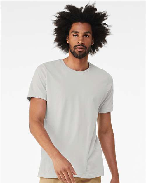 Solid Silver Triblend Triblend Tee - 3413