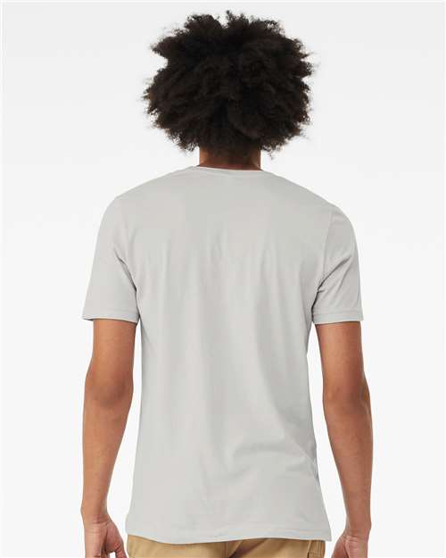 Solid Silver Triblend Triblend Tee - 3413