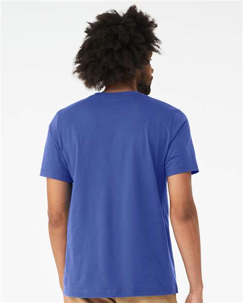 Solid True Royal Blend CVC Jersey Tee - 3001CVC