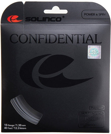 Solinco Confidential - Dark Silver