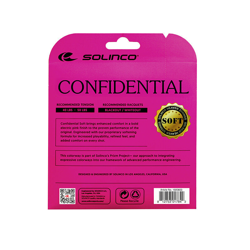 Solinco Confidential Soft (electric Pink)