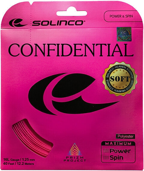 Solinco Confidential Soft (electric Pink) - Pnk / 1.25
