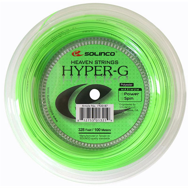 Solinco Hyper-g Mini Reel 328’ (lime)