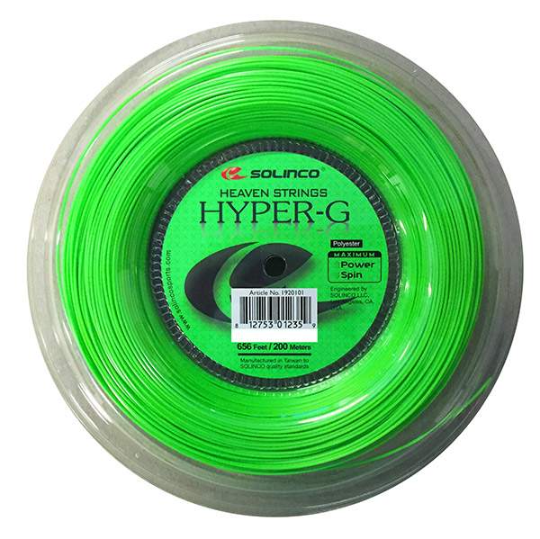 Solinco Hyper-g Reel 656’ (lime)