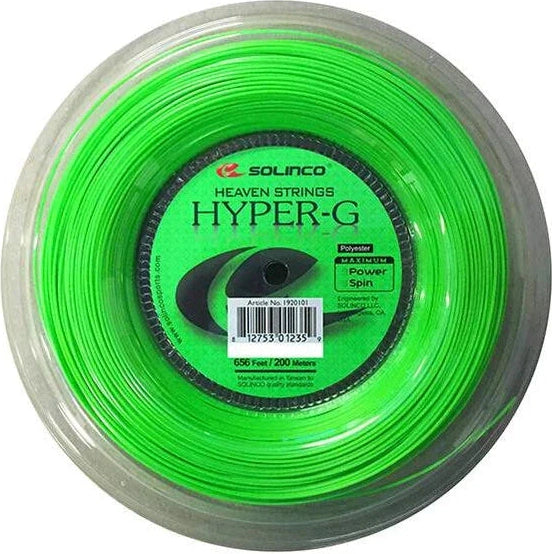 Solinco Hyper-g Reel 656’ - Lime