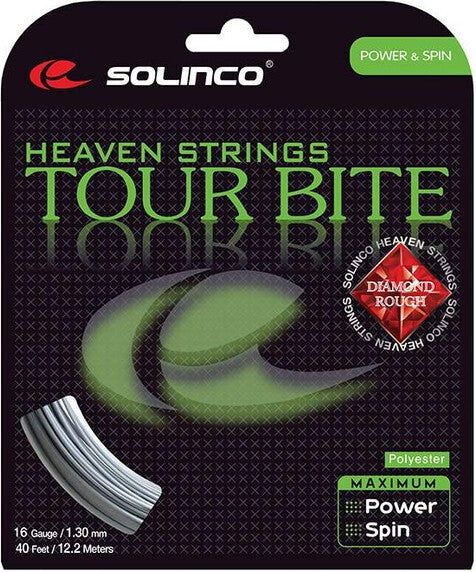 Solinco Tour Bite Diamond Rough - Silver