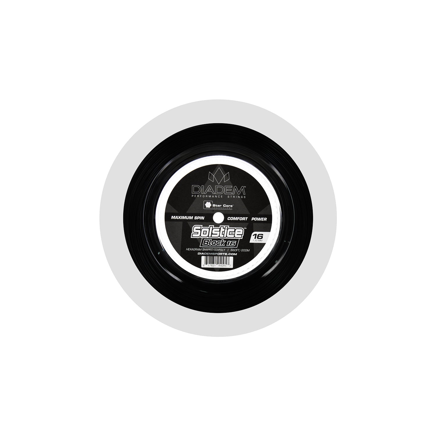 Solstice Black Reel Tennis Racket Strings