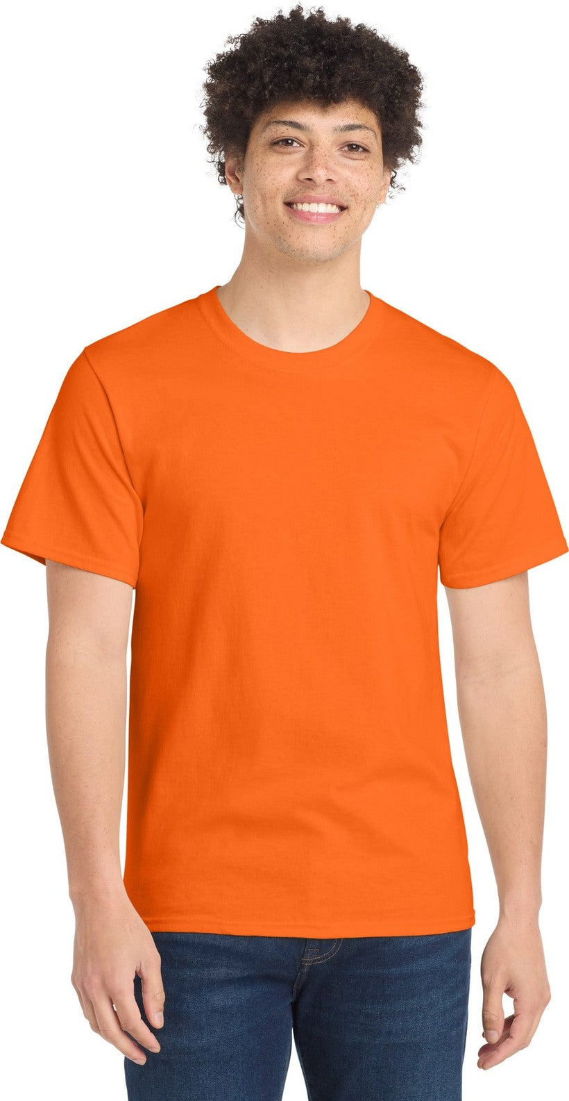 SOrange Port & Co Essential Tee. PC61