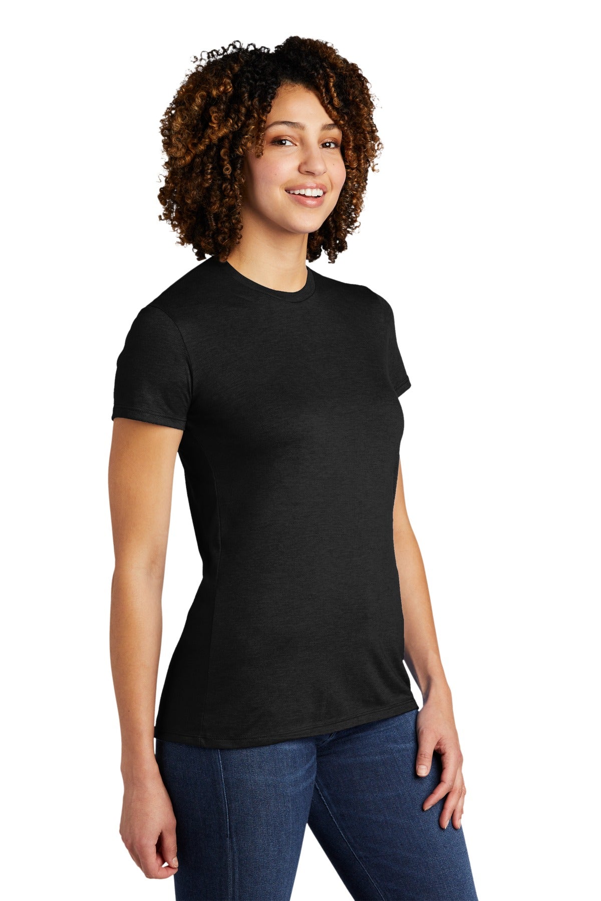 Space Black Allmade Women's Tri-Blend Tee AL2008