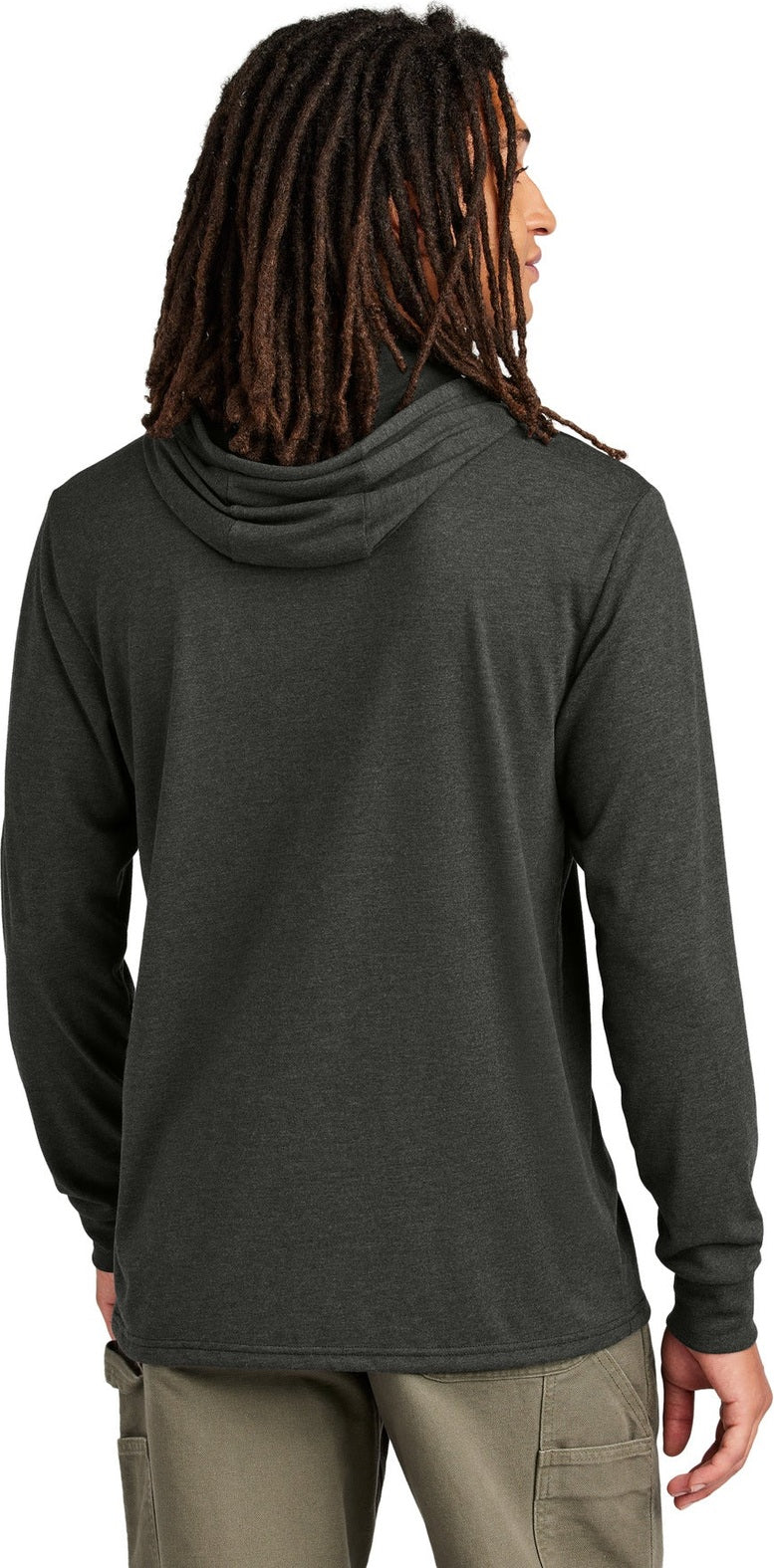 SpaceBlack Allmade Unisex Tri-Blend Hoodie Tee AL6003