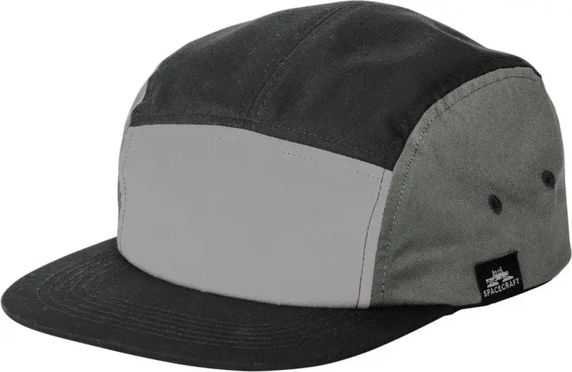 Spacecraft Spc6 Limited Edition Colorblock Cap - Black Charcoal Gray - Black/ Charcoal/ / Adult Osfa
