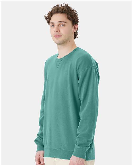 Spanish Moss Garment-Dyed Crewneck Sweatshirt - GDH400