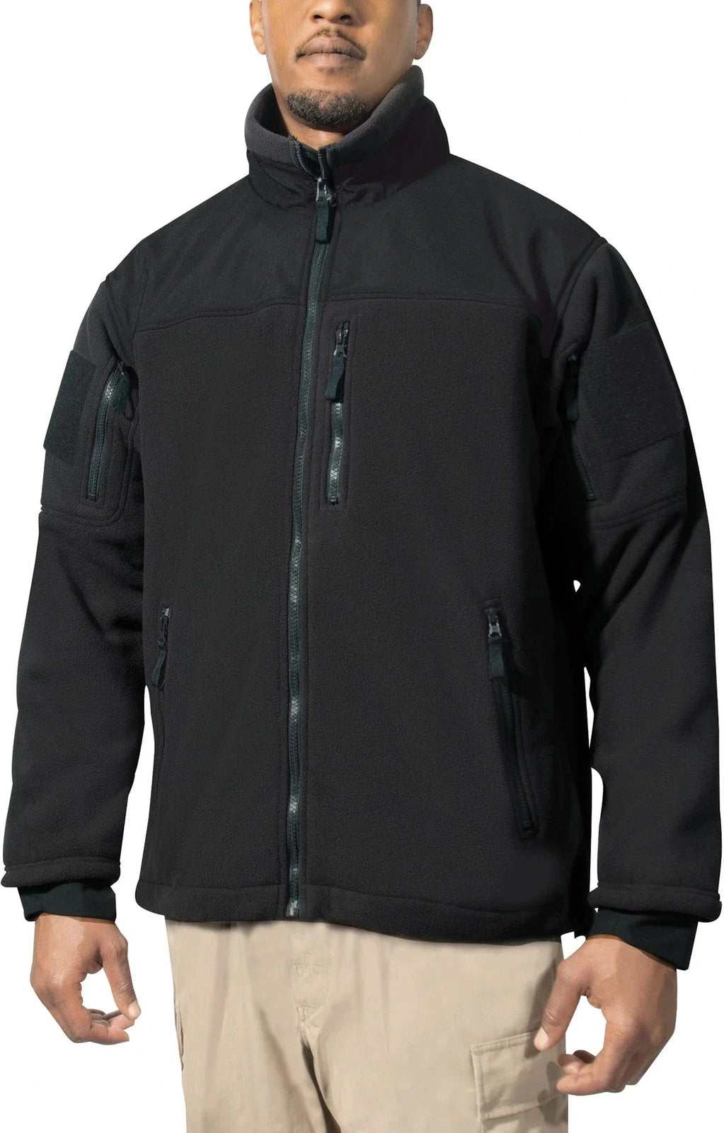 Spec Ops Tactical Fleece Jacket - Midnight Navy Blue / s