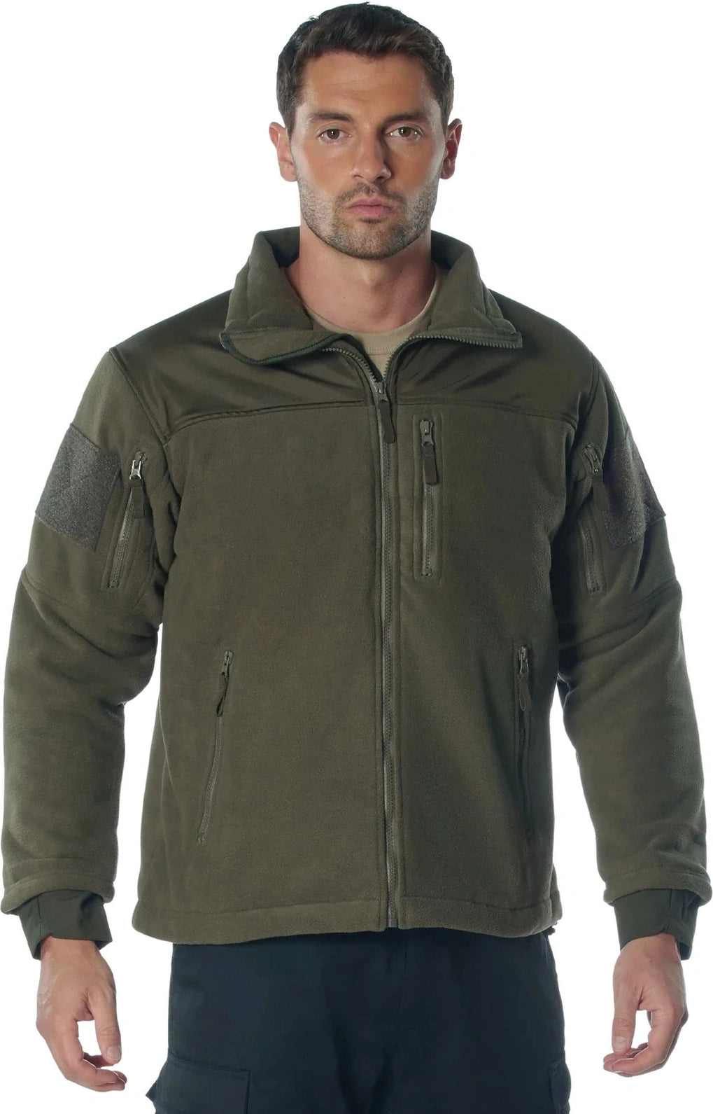Spec Ops Tactical Fleece Jacket - Olive Drab / m
