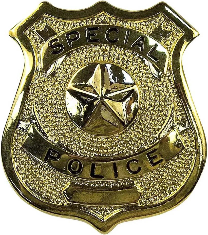 Special Police Badge - Gold