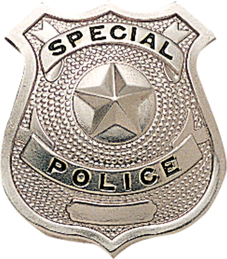 Special Police Badge - Silver
