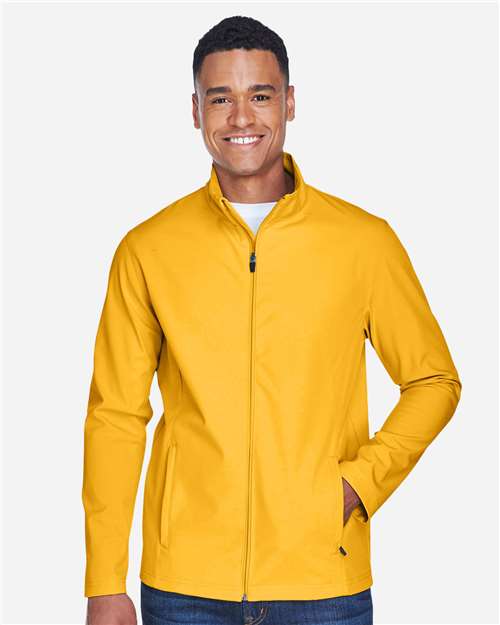 Sport Athletic Gold Men&#39;s Leader Soft Shell Jacket - TT80